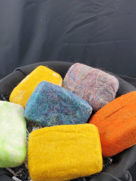 Felted Soaps