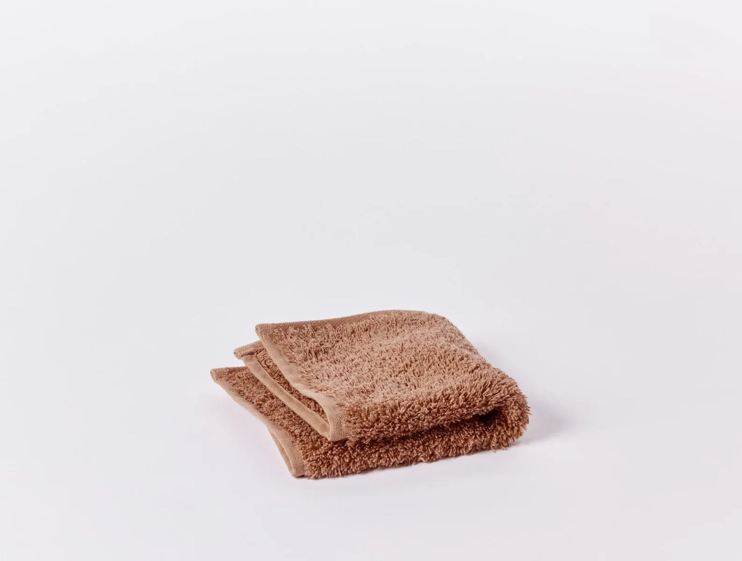 Coyuchi Wash Cloth Praline Cloud Loom Organic Towels & Bath Mat