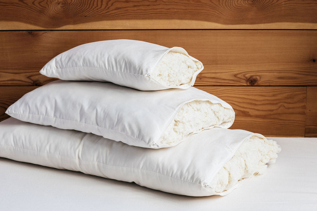 Holy Lamb Organics Organic Wooly Down Bed Pillow