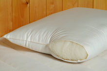 Load image into Gallery viewer, Holy Lamb Organics Natural Child&#39;s Wool-Filled Bed Pillow