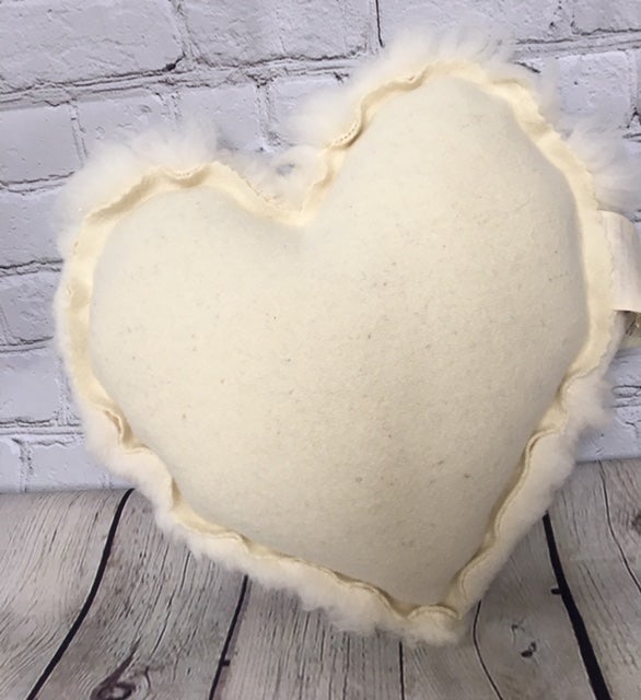 Happy Lamb Heart Pillow - Holy Lamb Organics