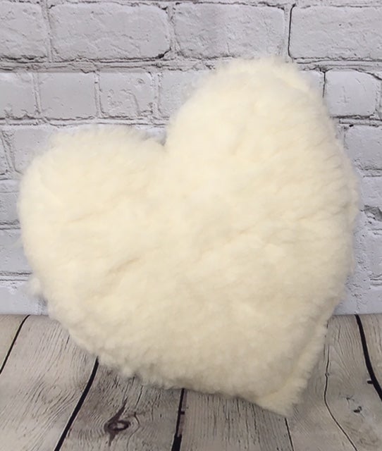 Happy Lamb Heart Pillow - Holy Lamb Organics