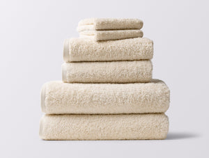 Cloud Loom Alpine White Organic Bath Towels