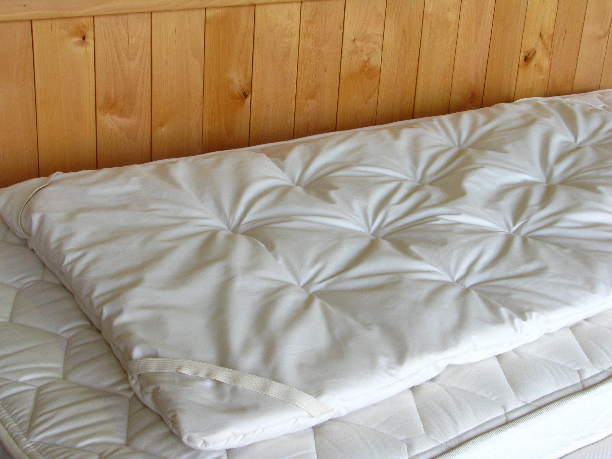 Natural Crib Mattress Topper - Holy Lamb Organics