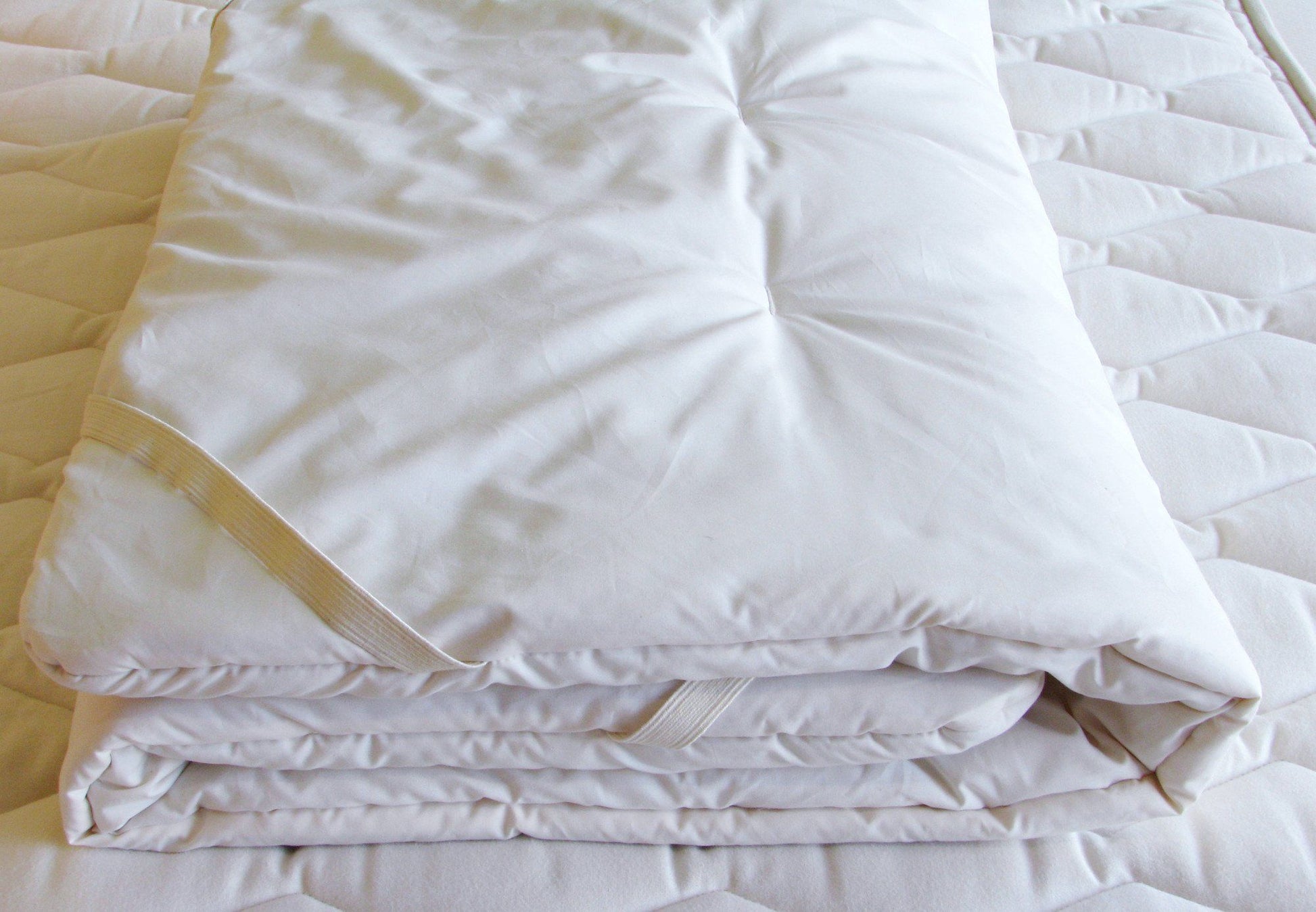 Natural Crib Mattress Topper - Holy Lamb Organics