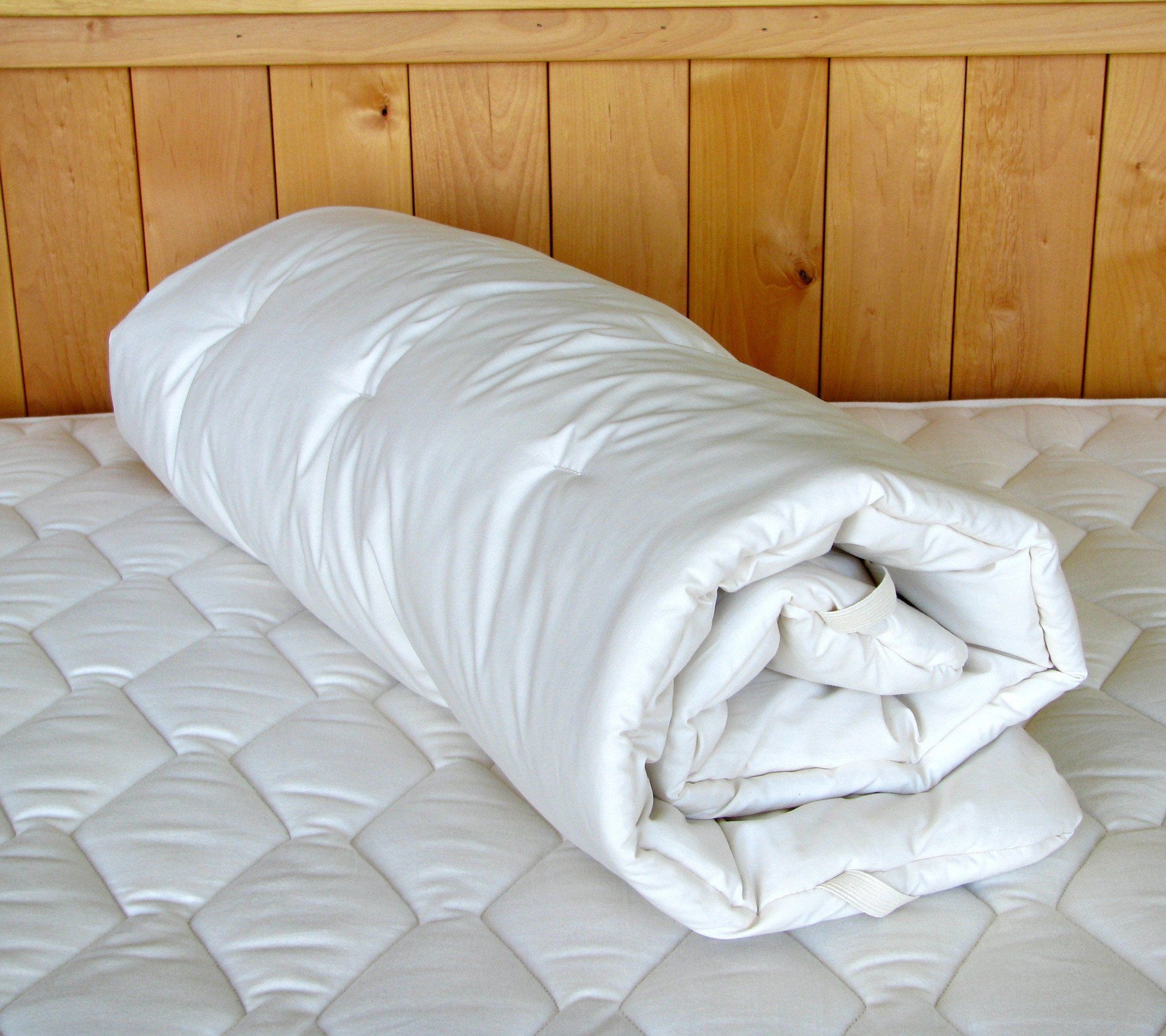 Natural Crib Mattress Topper - Holy Lamb Organics