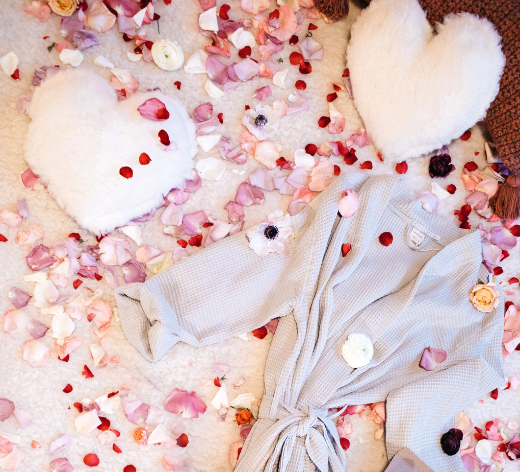 Happy Lamb Heart Pillow - Holy Lamb Organics