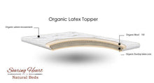Load image into Gallery viewer, Organic Latex Topper - 3&quot; - Holy Lamb Organics