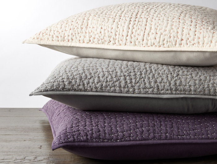 Pebbled Handstitched Organic Quilt