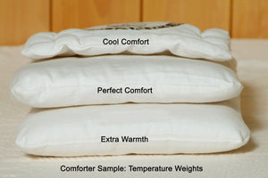 Holy Lamb Organics All-Natural Dual-Weight Comforter